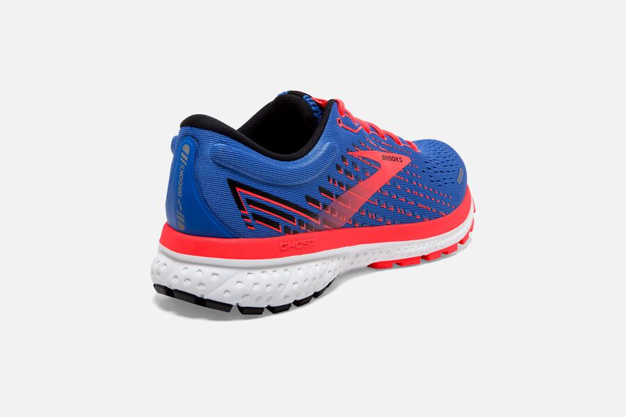 Brooks Israel Ghost 13 Road Running Shoes Womens - Blue/Orange - MBD-460925